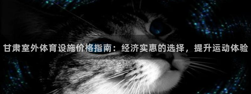 意昂3娱乐代理怎么样：甘肃室外体育设施价格指南：经济