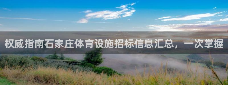 意昂体育3招商电话号码：权威指南石家庄体育设施招标信