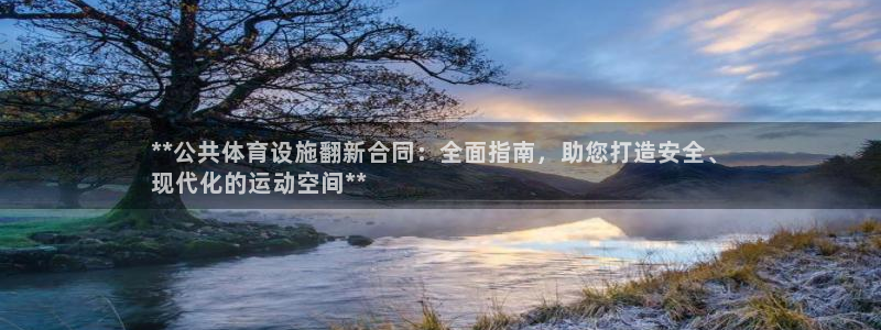 意昂3娱乐网站：**公共体育设施翻新合同：全面指南，