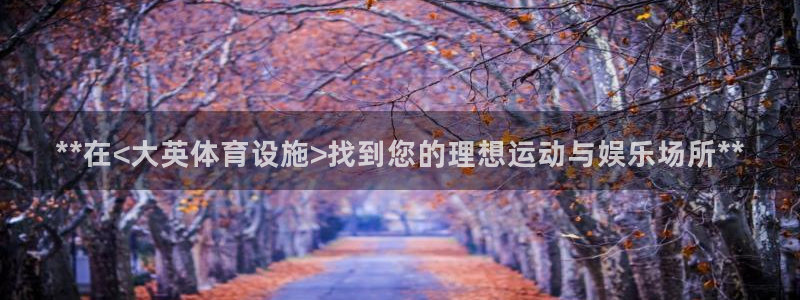 意昂体育3是干嘛的公司：**在<大英体育设施>找到您