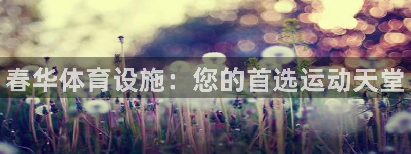 意昂3神州：春华体育设施：您的首选运动天堂