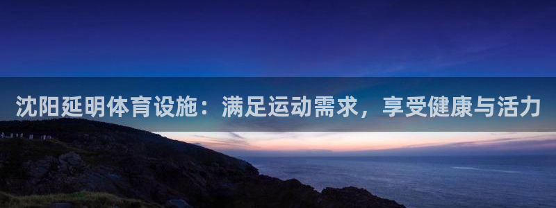 意昂体育3注册：沈阳延明体育设施：满足运动需求，享受