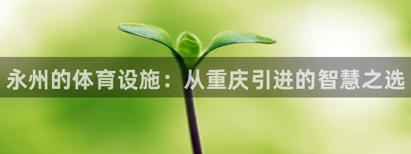 意昂3集团官网网址：永州的体育设施：从重庆引进的智慧
